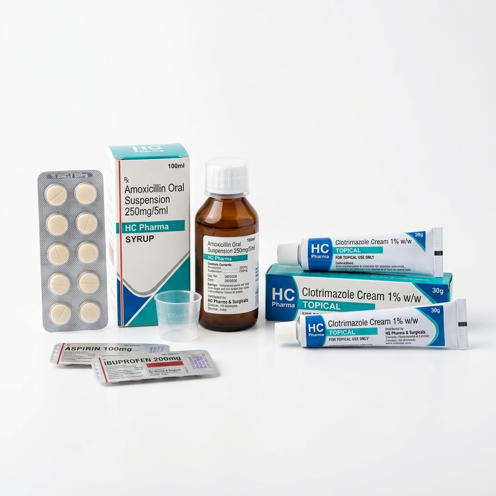 Pharmaceutical Products (Oral & Topical)